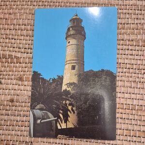 Vintage Key West Lighthouse Post Card